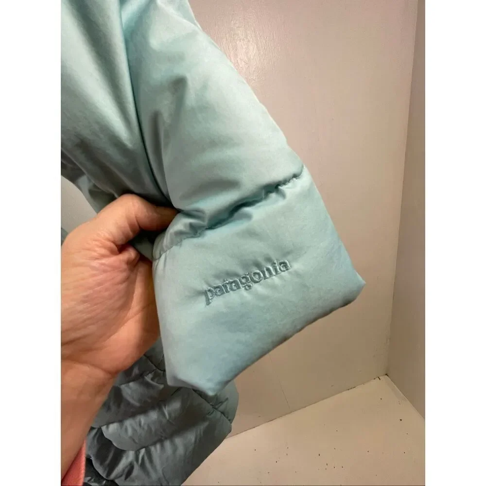 Patagonia Aqua Girls Puffer Coat Size S - 8